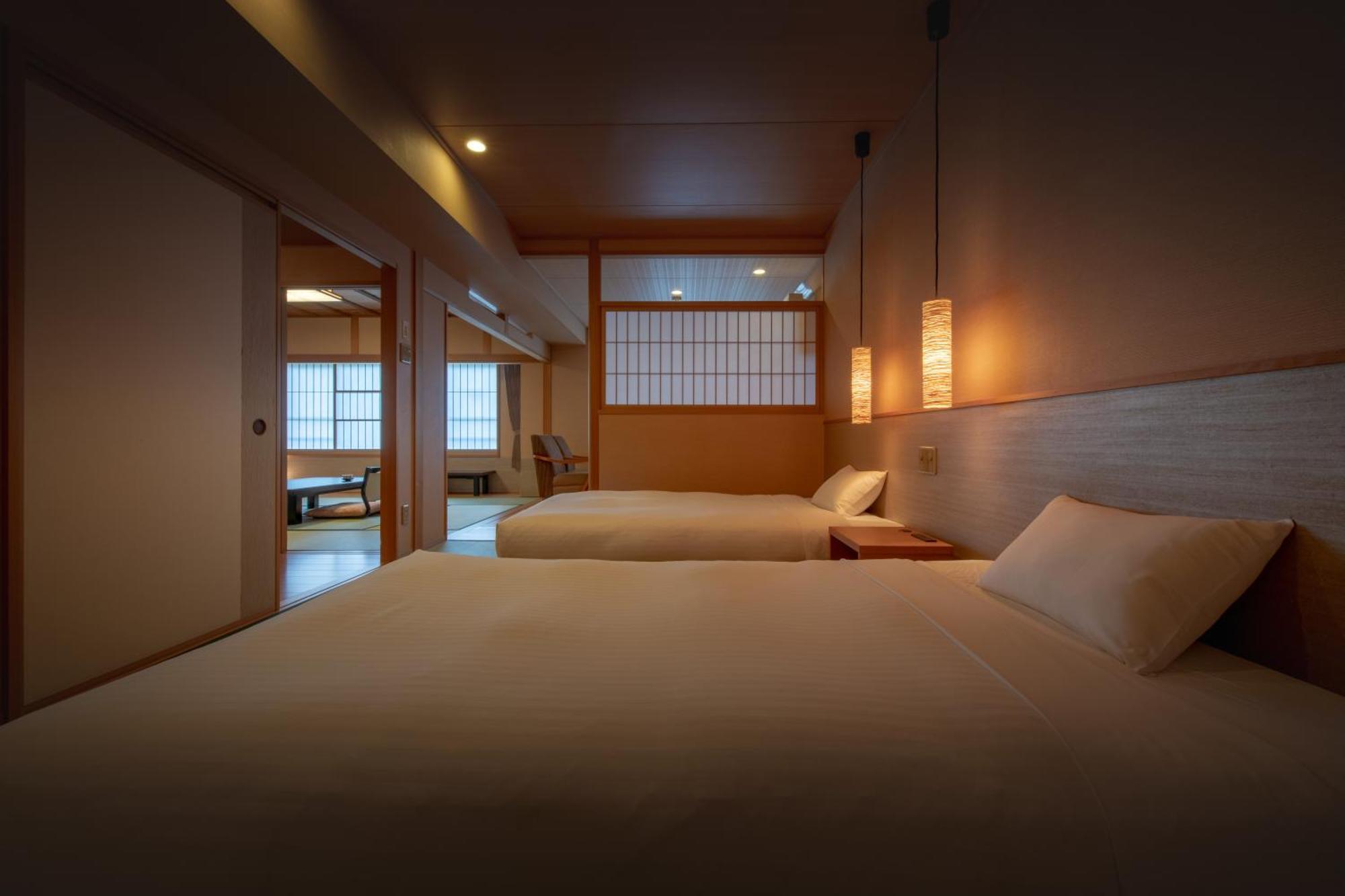 ホテル 萩姫の湯栄楽館 郡山市 エクステリア 写真
